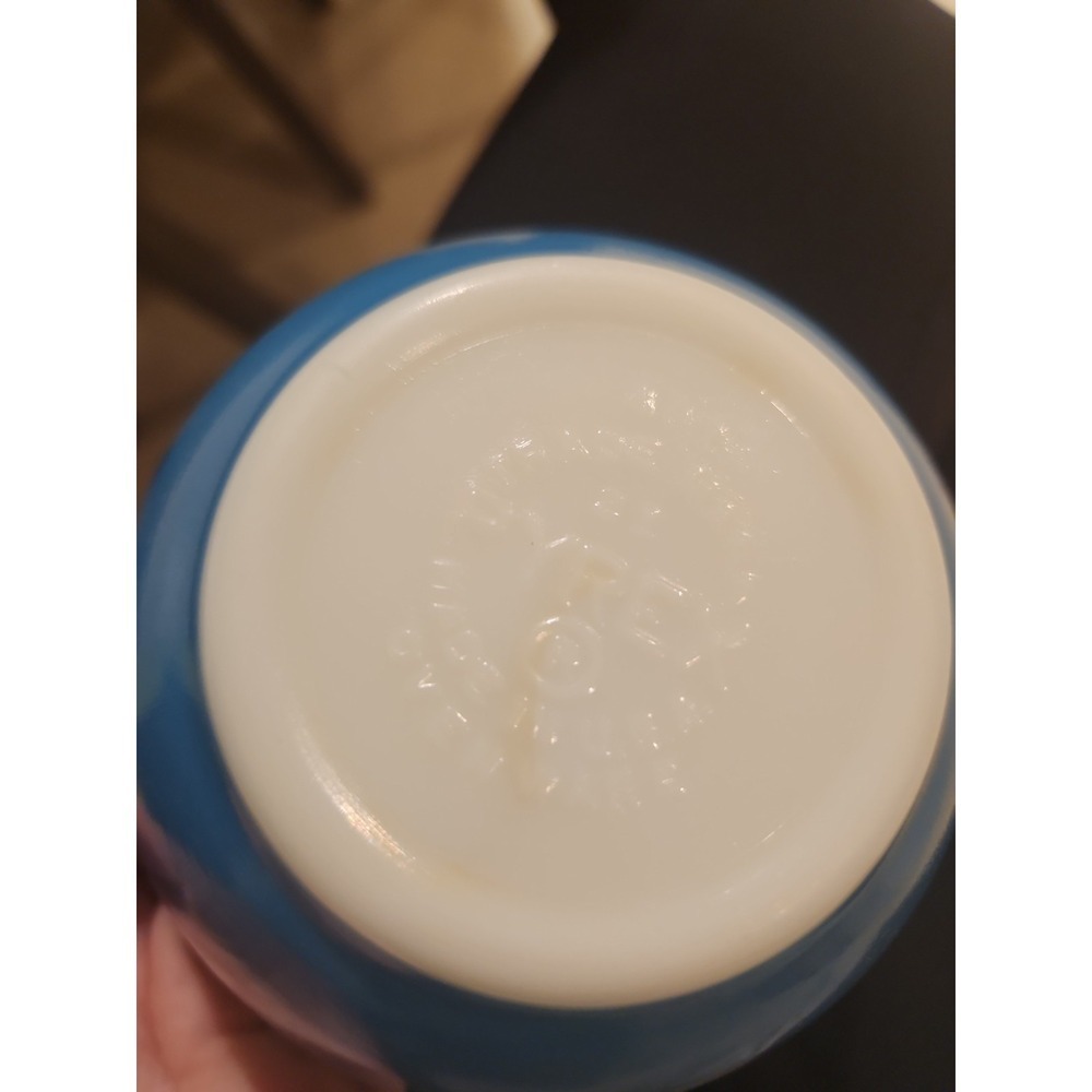 Vintage Pyrex #401 1.5 Quart Solid Blue Small Mixing Bowl Mid Century Kitchen - Picture 3 of 13
